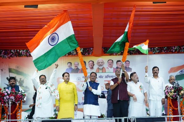 CG News: Chhattisgarh resonates with 'Har Ghar Tiranga', CM calls it a great ritual of patriotism