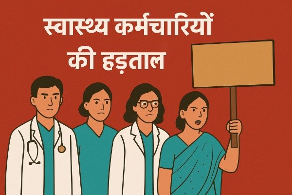 क्या बिगड़ जाएगी प्रदेश की स्वास्थ्य व्यवस्था ?  जा रहें हैं 16 हजार NHM कर्मचारी हड़ताल पर